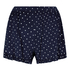 Jersey Ruffled Shorts, Blue