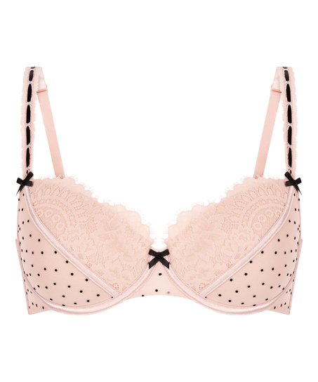 Dorothy Padded Underwired Bra, Pink