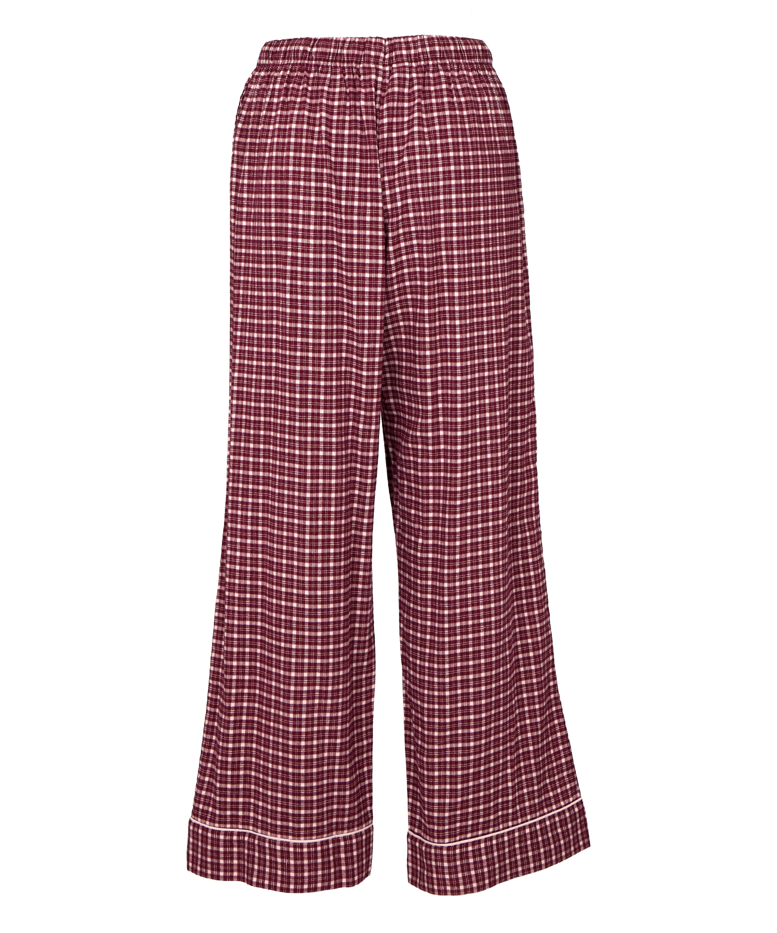 Check Pyjama Pants, Red, main