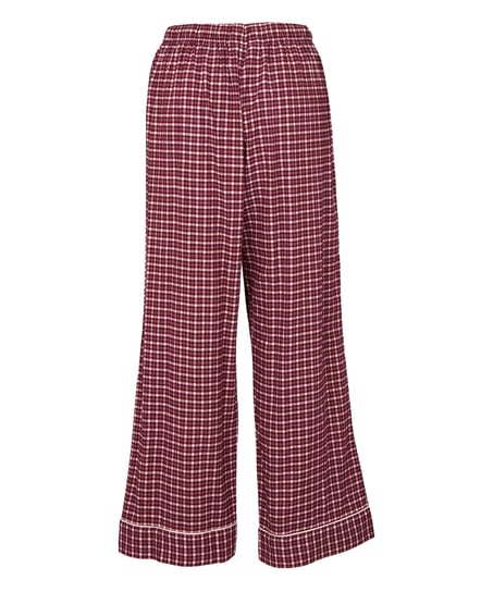 Check Pyjama Pants, Red