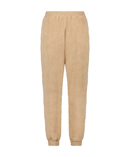 Snuggle Fleece Joggers, Beige