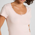 Pointelle Top Lace, Pink