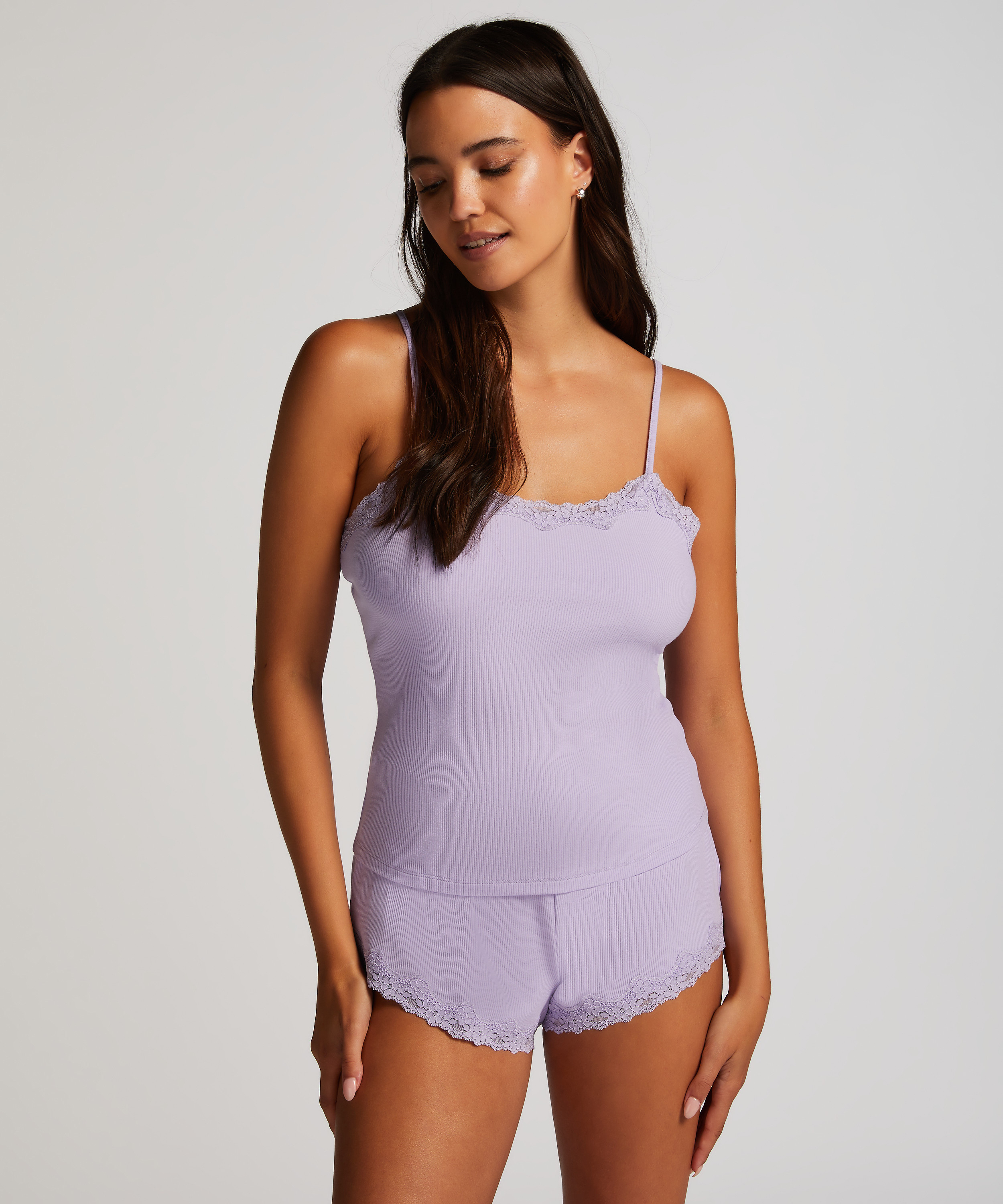 Pajama Set, Purple, main