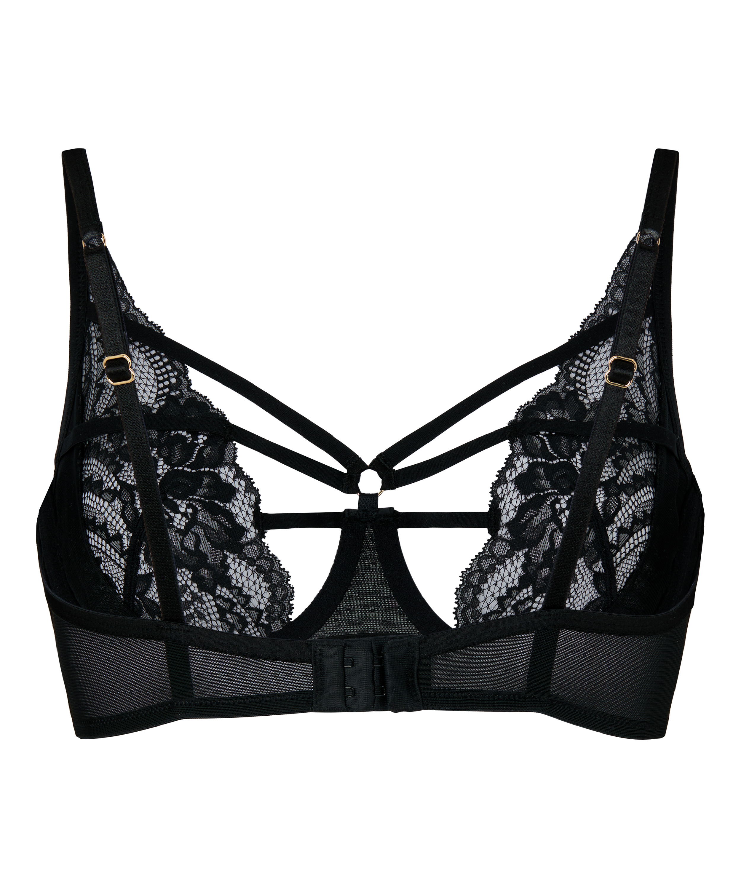 Non-Padded Underwired Bra Sosha, Black, main