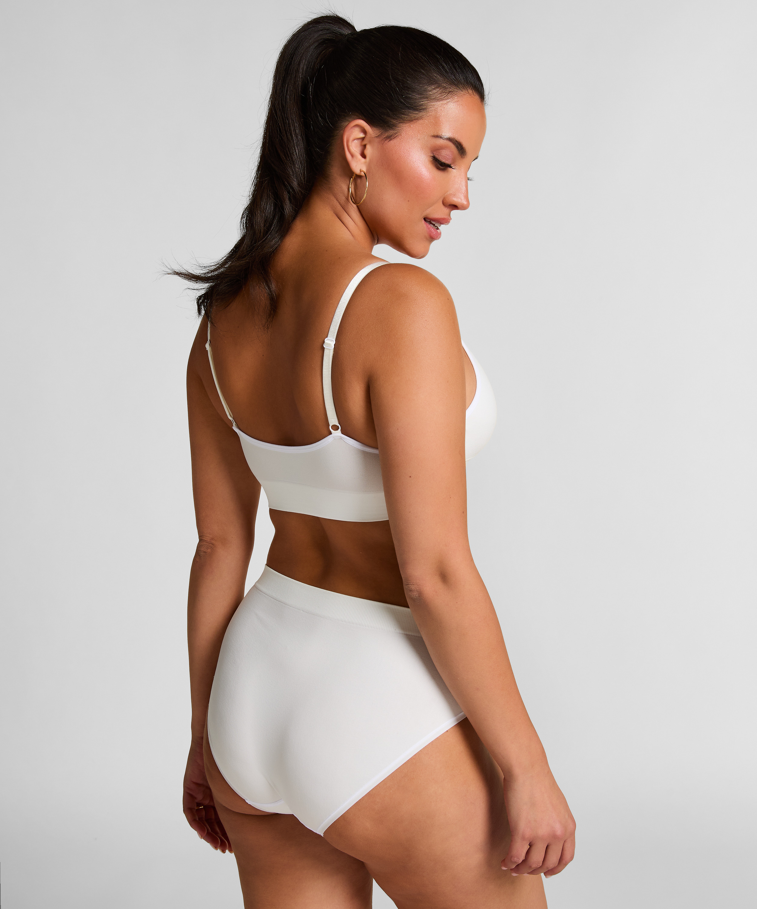 Dide High Knickers, White, main