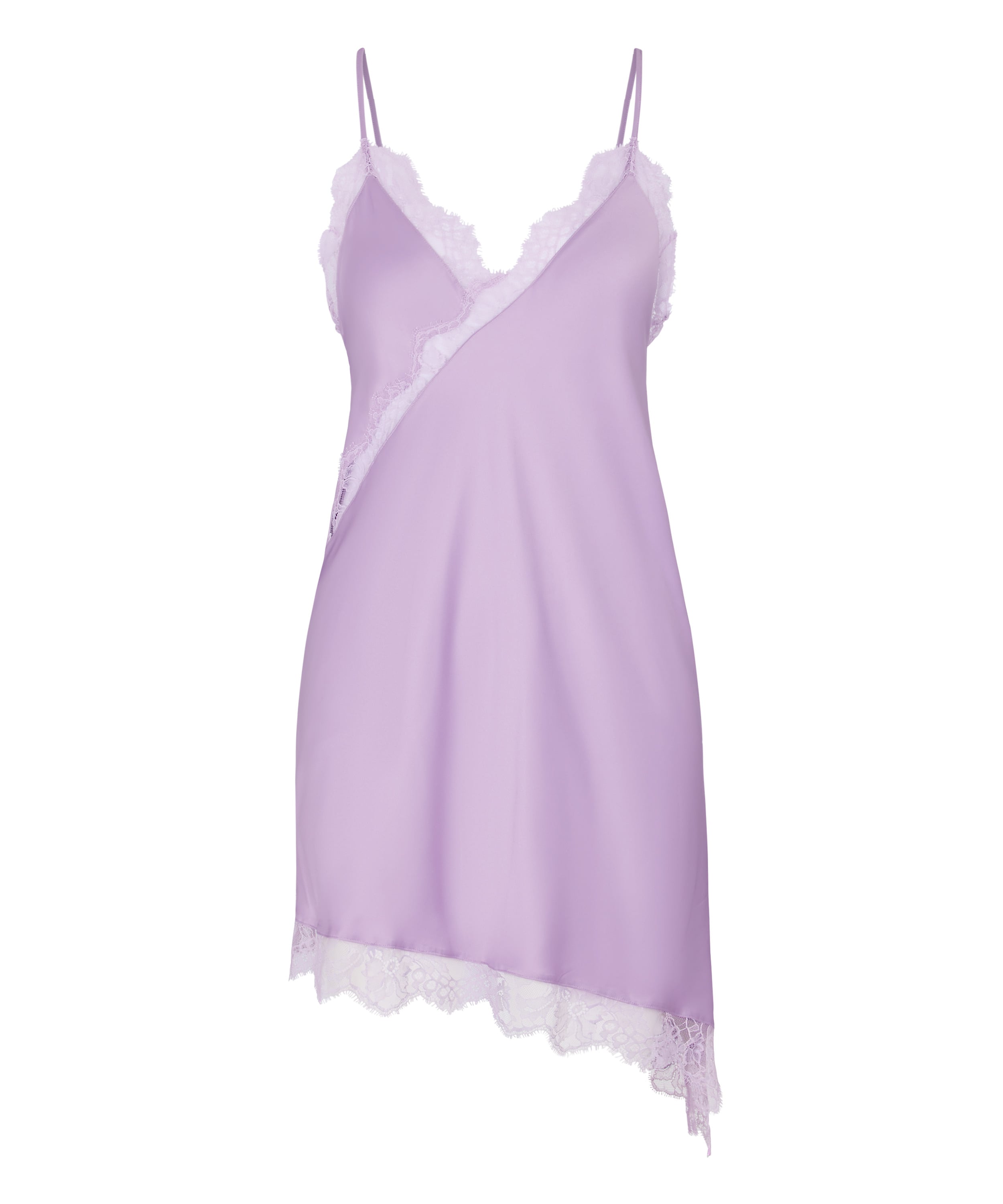 Slipdress Asymmetric, Purple, main