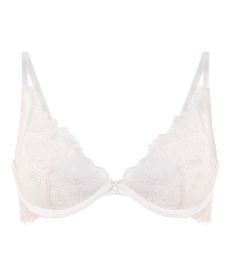 Lauren Non-Padded Underwired Bra, White