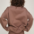 Top Crew Brushed Sweat, Brown