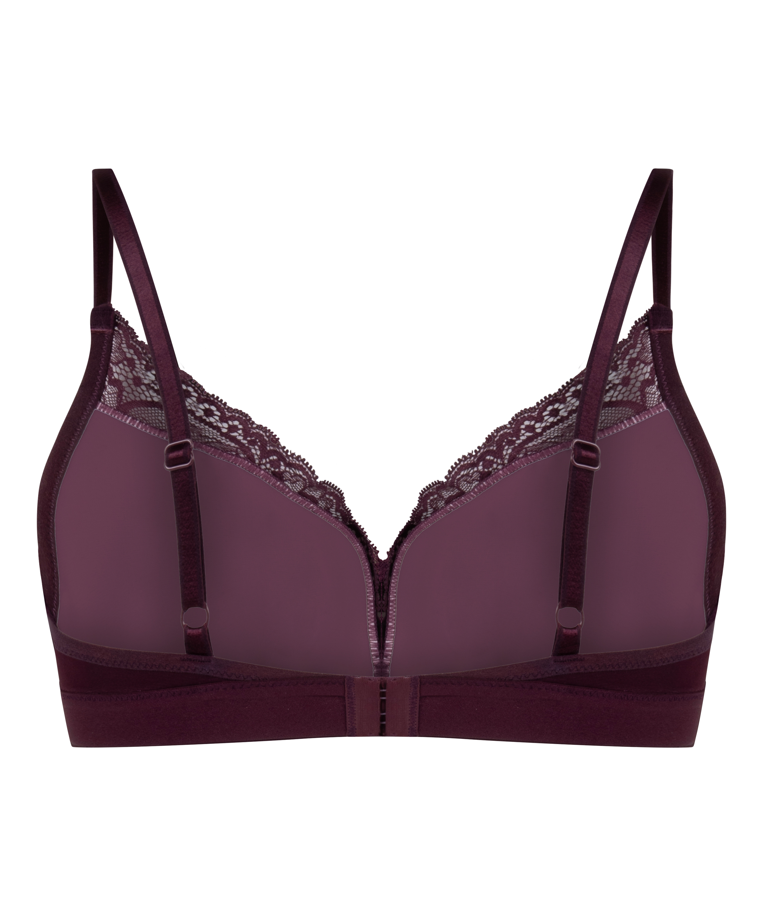 Sophie Padded Non-Underwired Bra, Purple, main