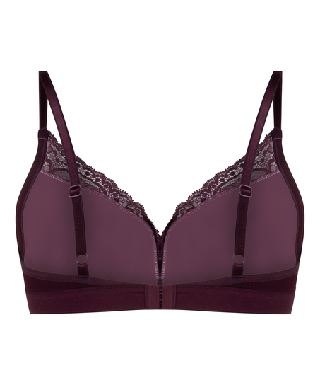 Sophie Padded Non-Underwired Bra, Purple