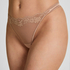 Laila Highleg Thong, Brown