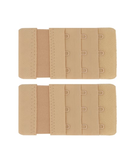 2-Pack Bra Extenders, Beige