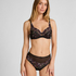 Lily Non-Padded Underwired Bra, Black