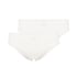 3-pack Georgia Cotton Brazilian shorts, White