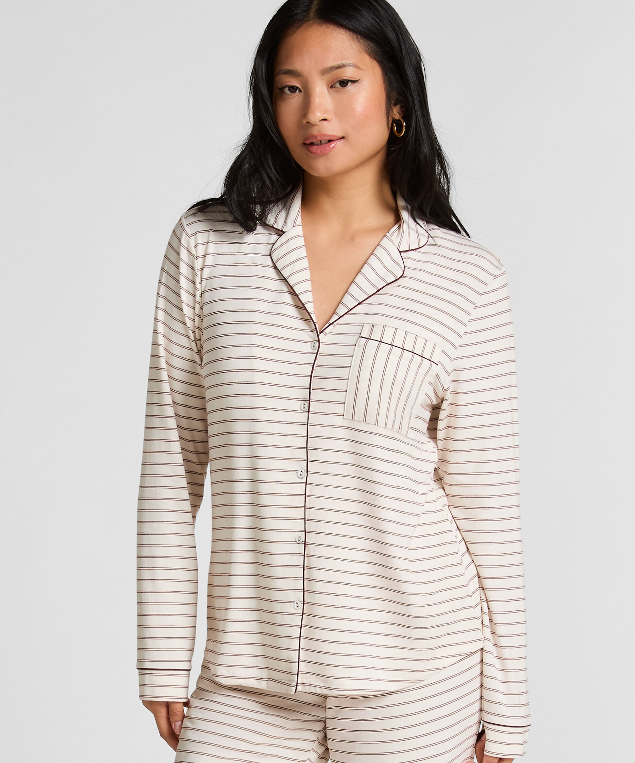 Essential Jersey Long-Sleeved Jacket, White