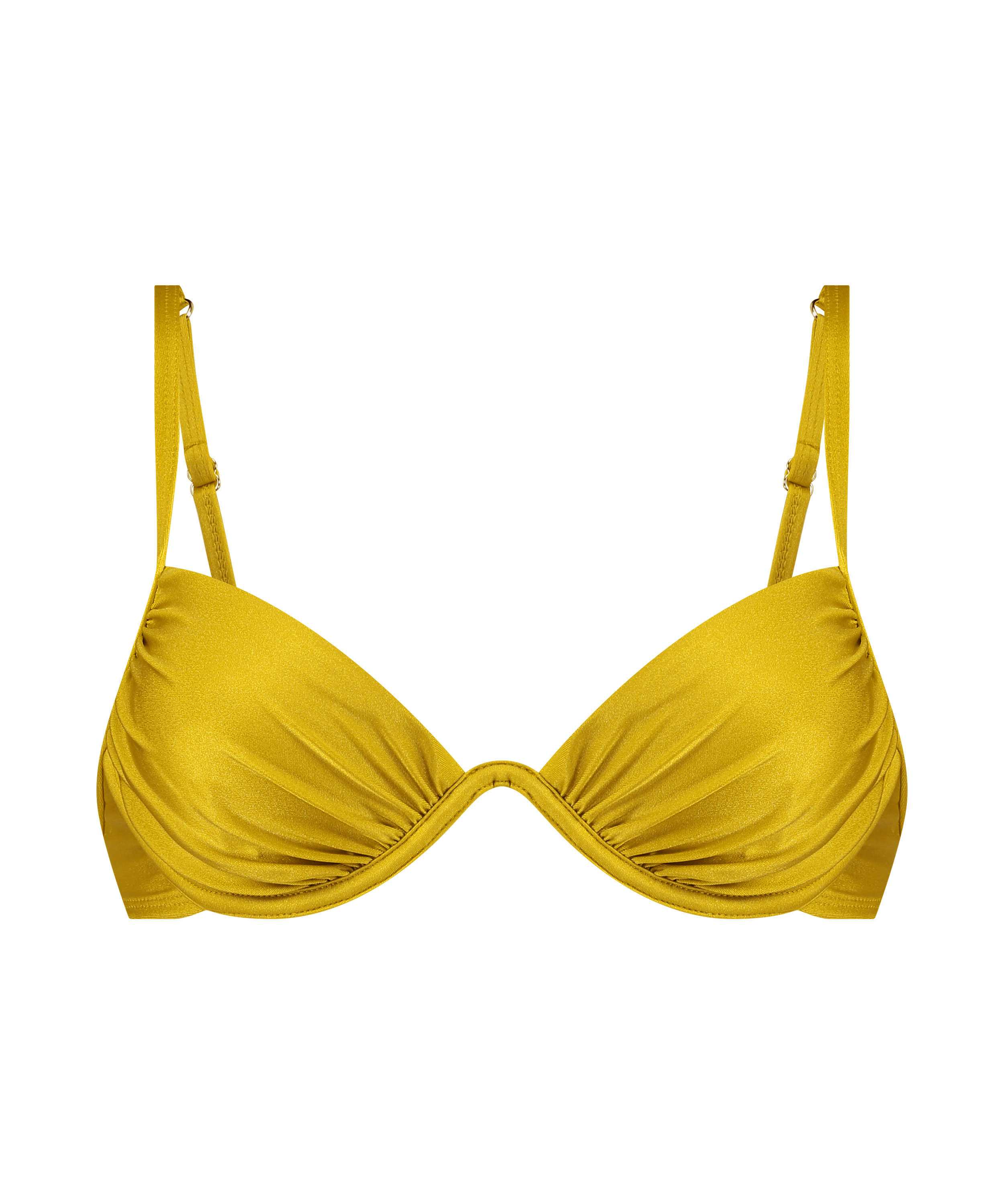 Nice Bikini Top, Yellow, main