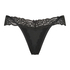 Willow Low RiseThong, Black