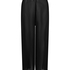 Plisse Pants, Black
