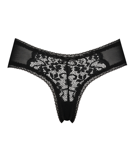 Franzi V-shaped Brazilian, Black