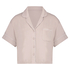 Essential Jersey Short-Sleeved Jacket, Beige