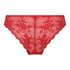 Invisible Lace Back Brazilian, Red