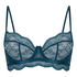 Isabelle Non-Padded Underwired Bra, Blue