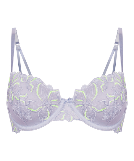 Lauren Non-Padded Underwired Bra, Purple