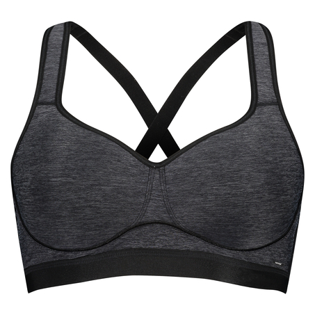 HKMX Sports bra The All Star Level 2, Gray