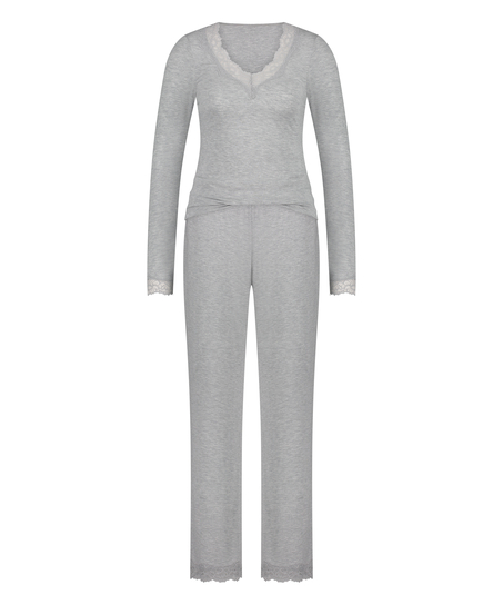 Pajama Set, Gray