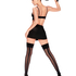 15 Denier Hold-Ups Heart, Black