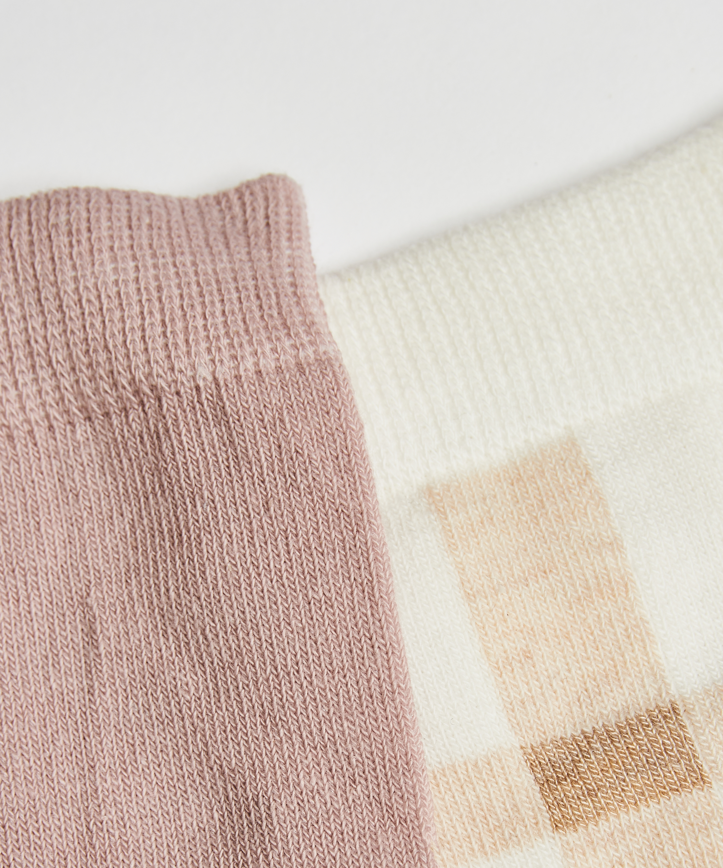 2 Pairs Cotton Socks, Black, main