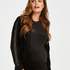 Velvet Shimmer maternity top, Black