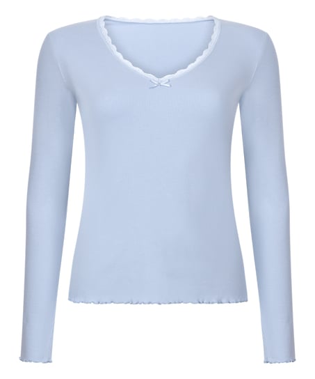 Top Jersey Rib, Blue