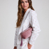Velvet Make-Up Bag, Pink