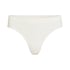 Dianne High Leg Thong, White
