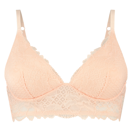 Lily padded non-underwired bra, Pink