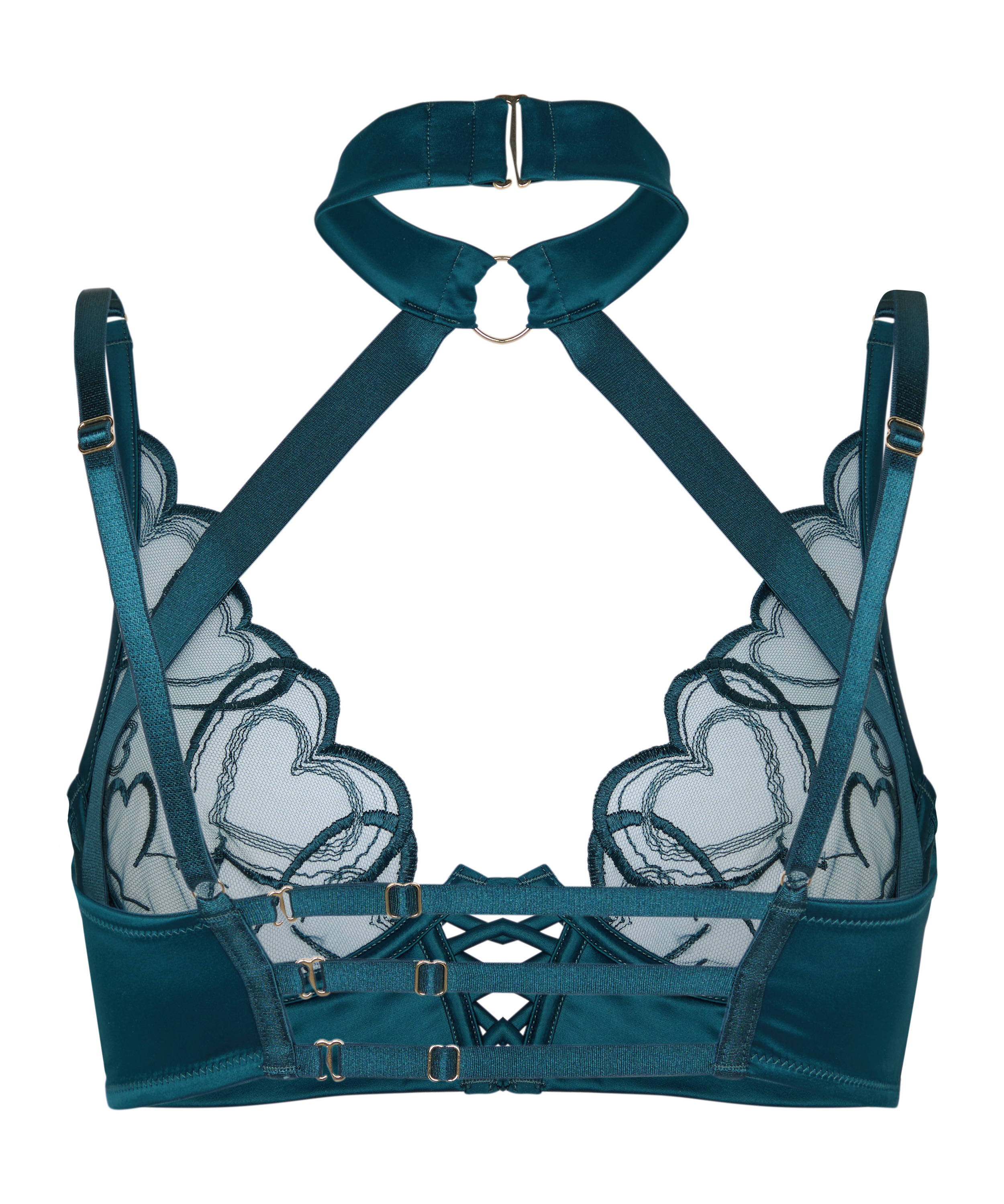 Olivia Non-Padded Underwired Bra, Blue, main