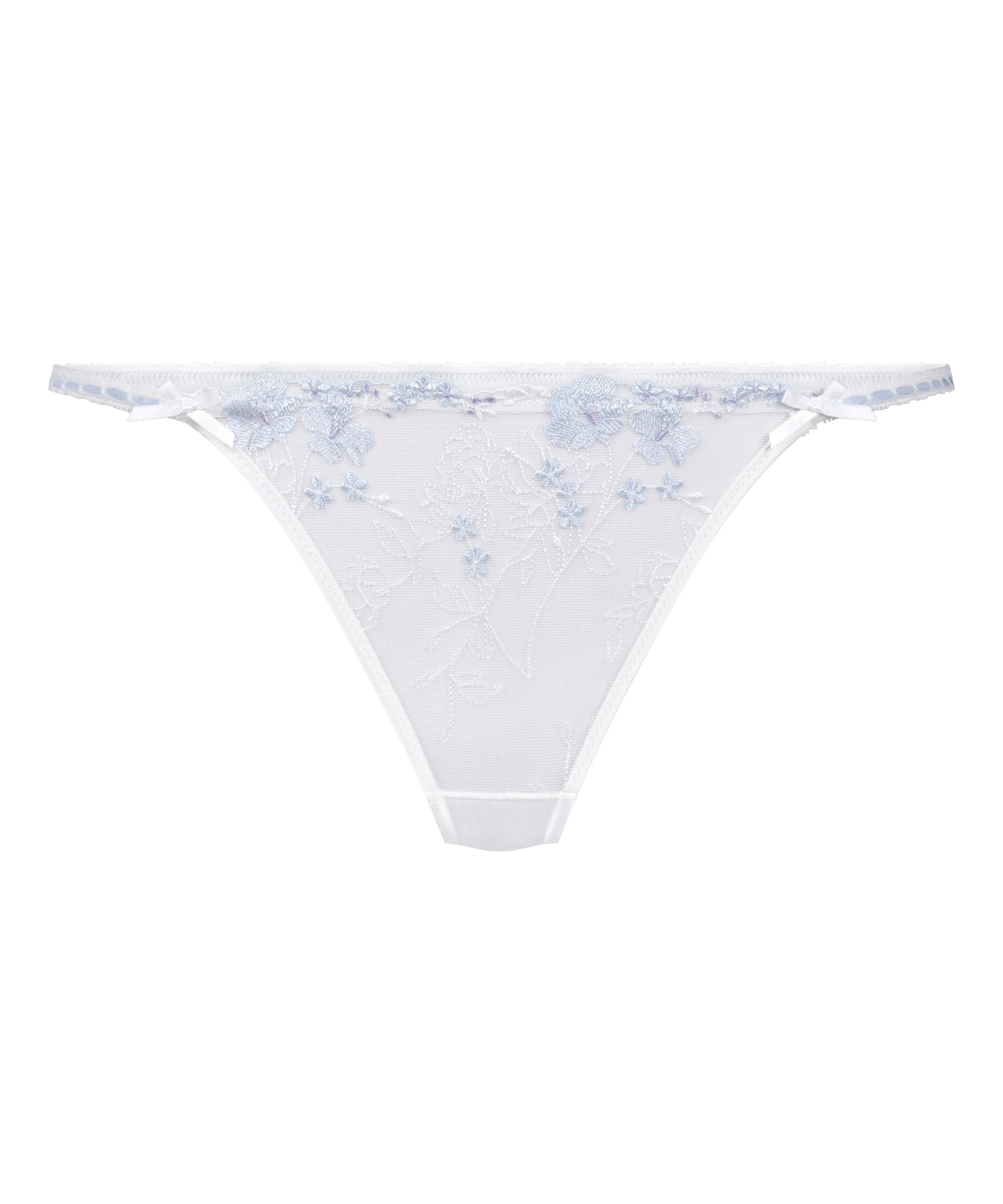 Peonie Highleg Thong, White, main