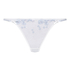 Peonie Highleg Thong, White