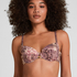 Padded Underwired Bikini Top Ibiza, Purple
