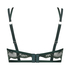 Lyra Non-Padded Longline Underwired Bra, Green