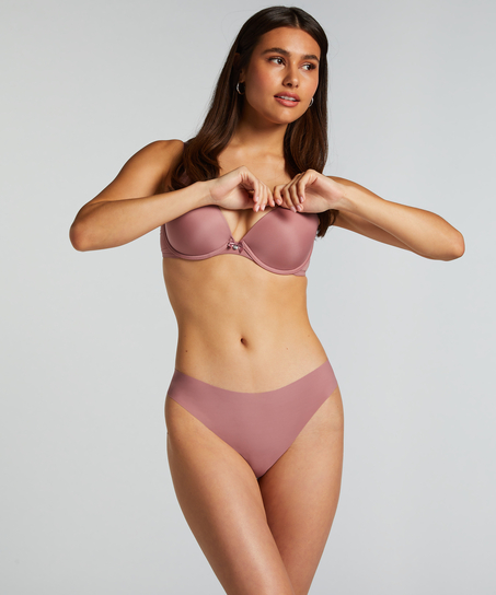 Invisible thong basic, Pink