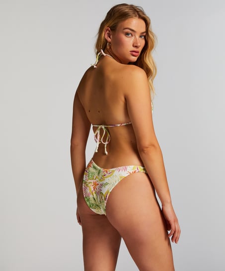 Tropics Triangle Bikini Top, White