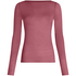 super soft Boatneck shirt with Cashmere, Purple