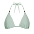 Triangle Bikini Top Luxe, Green