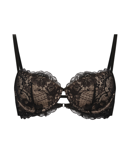 Josefina Padded Underwired Bra, Black