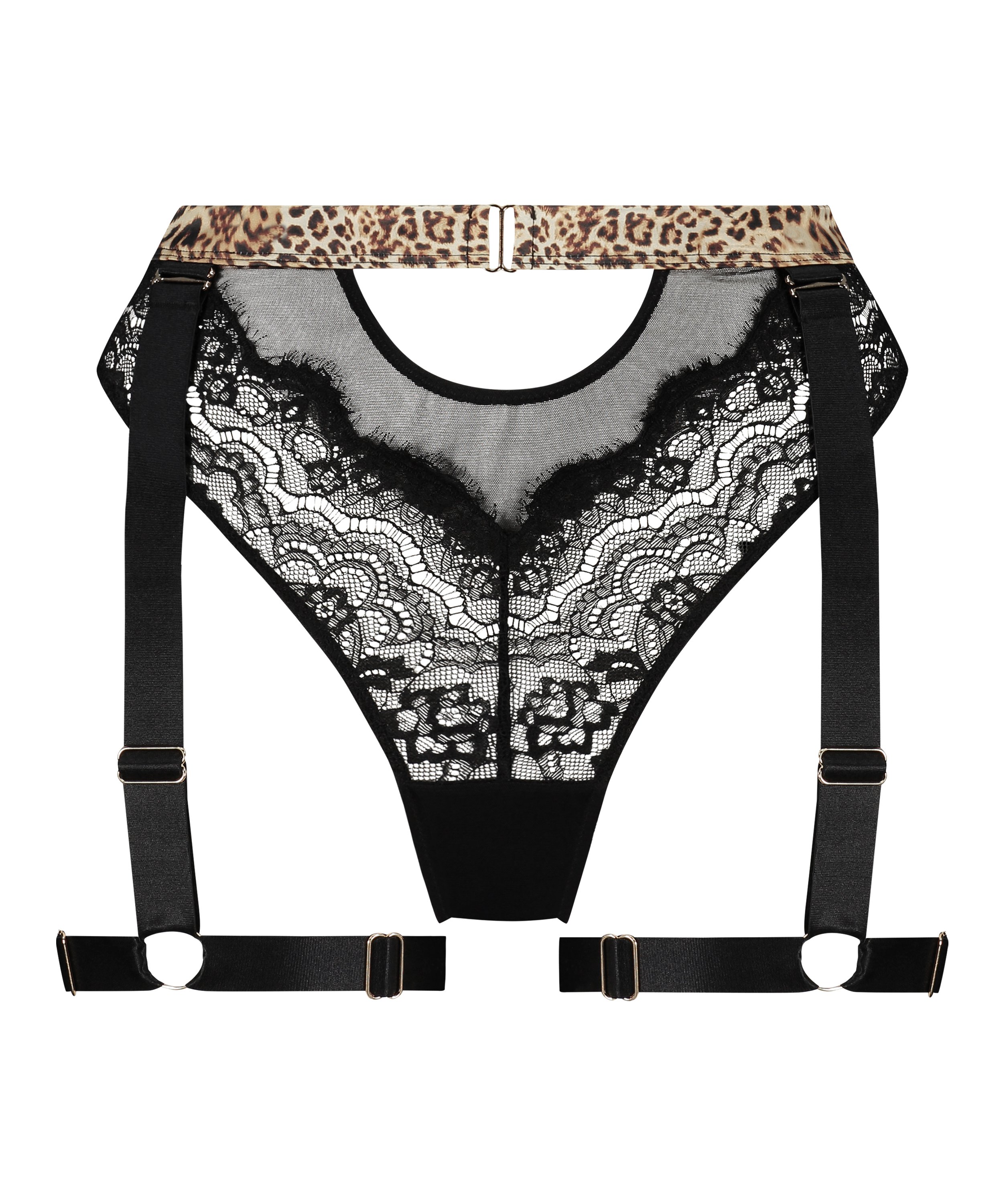 Aurelia High Thong, Black, main