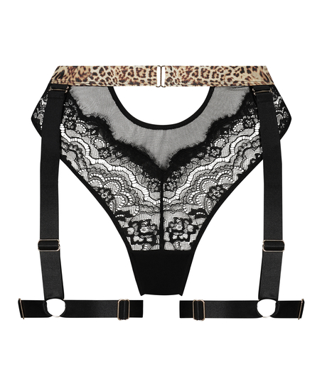 Aurelia High Thong, Black