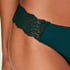 Invisible Lace Thong, Green