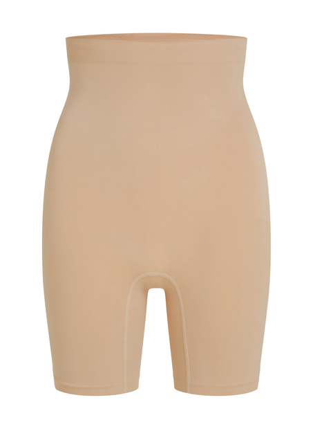 Seamless Enhancing Thigh Slimmer, Beige